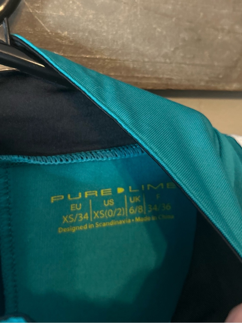 Pure lime zip up sports cardigan - Picture 5 of 11